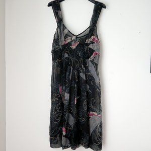 ANTHROPOLOGIE Silk Dress - Size 4